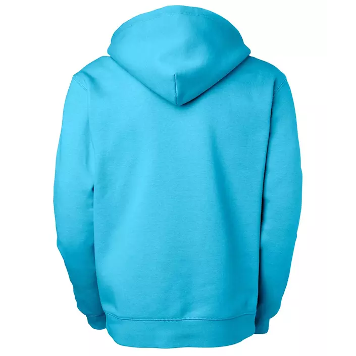 South West Parry hoodie med blixtlås, Aquablå, large image number 2