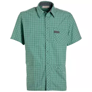 Nybo Workwear Picnic kurzärmeliges -Hemd, Grün