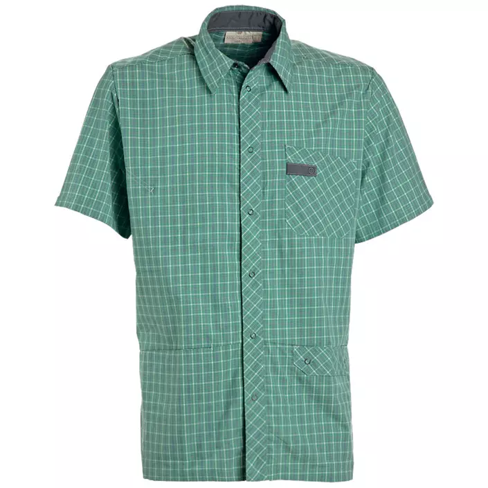 Nybo Workwear Picnic kortærmet  skjorte, Grøn, large image number 0
