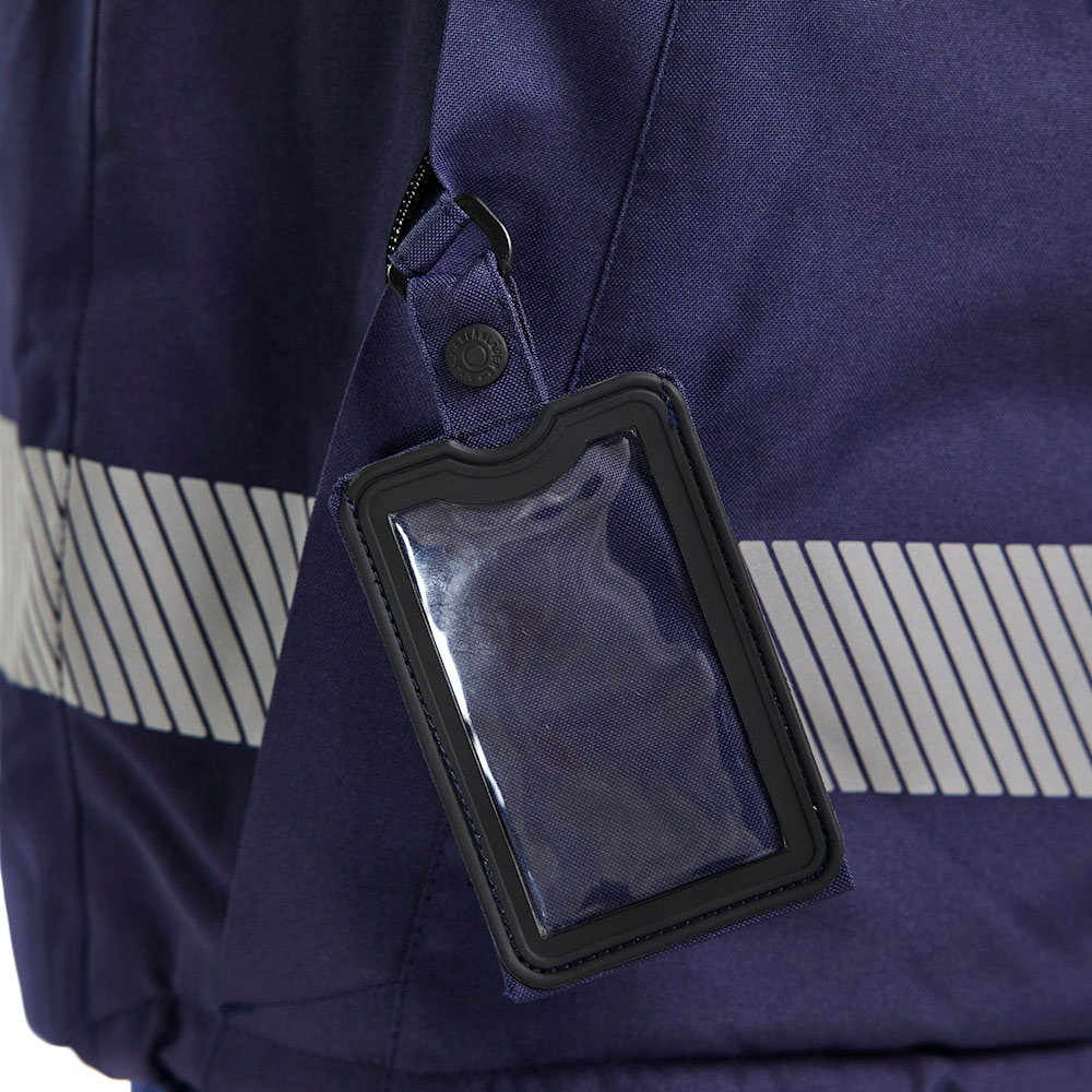 Bl&aring;kl&auml;der winter jacket, Marine/Hi-Vis yellow, large image number 6