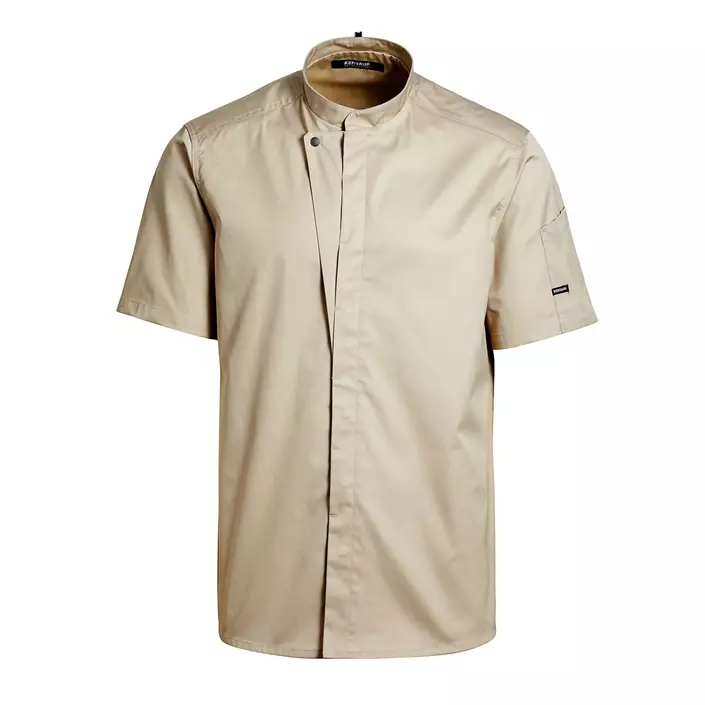 Kentaur short-sleeved  chefs-/server jacket, Sand, large image number 0