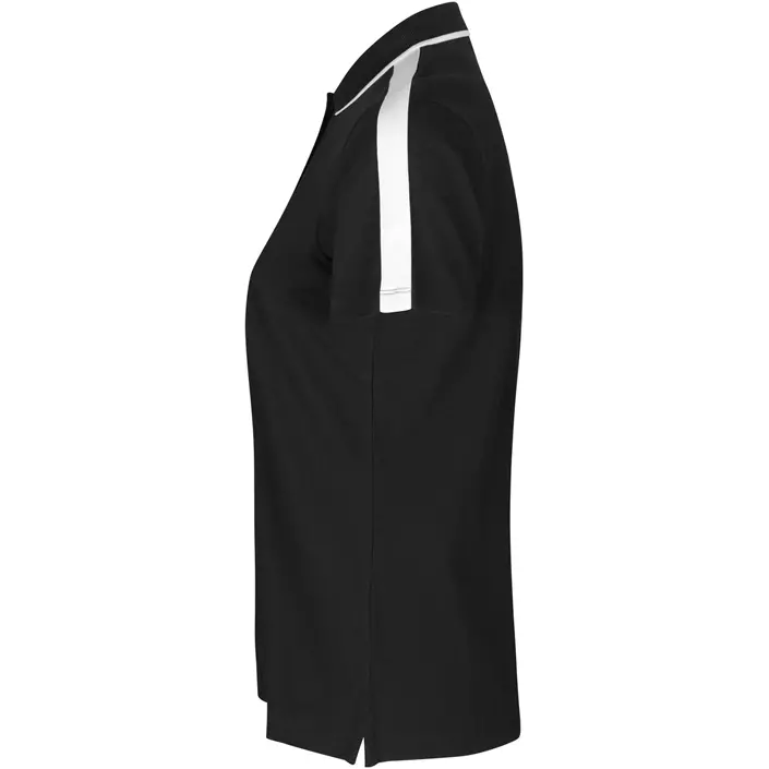 ID women's poloshirt, Black, large image number 2