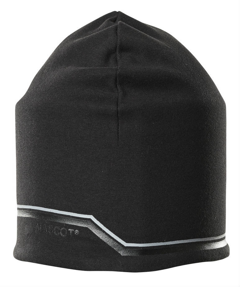 Mascot Accelerate hat with print, Black, Black, large image number 0