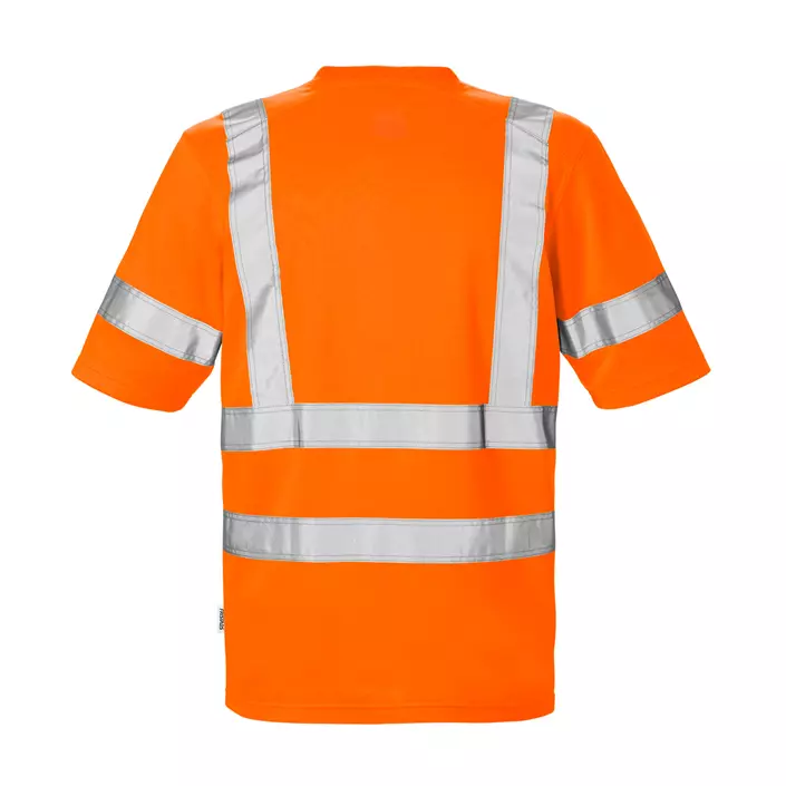 Fristads T-shirt, Varsel Orange, large image number 1