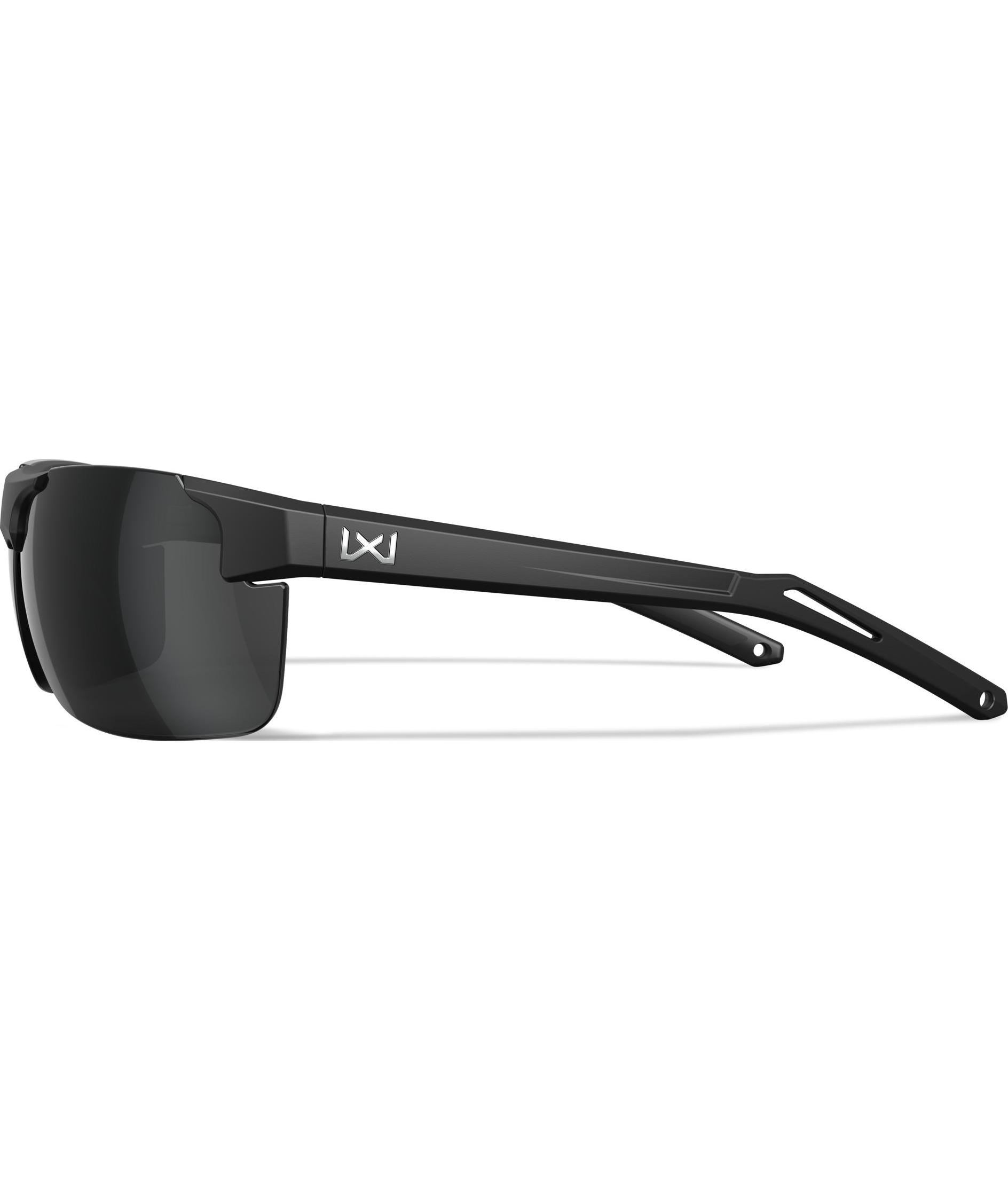 Wiley X WX Prime sunglasses, Matte Black/Grey, Matte Black/Grey, large image number 3