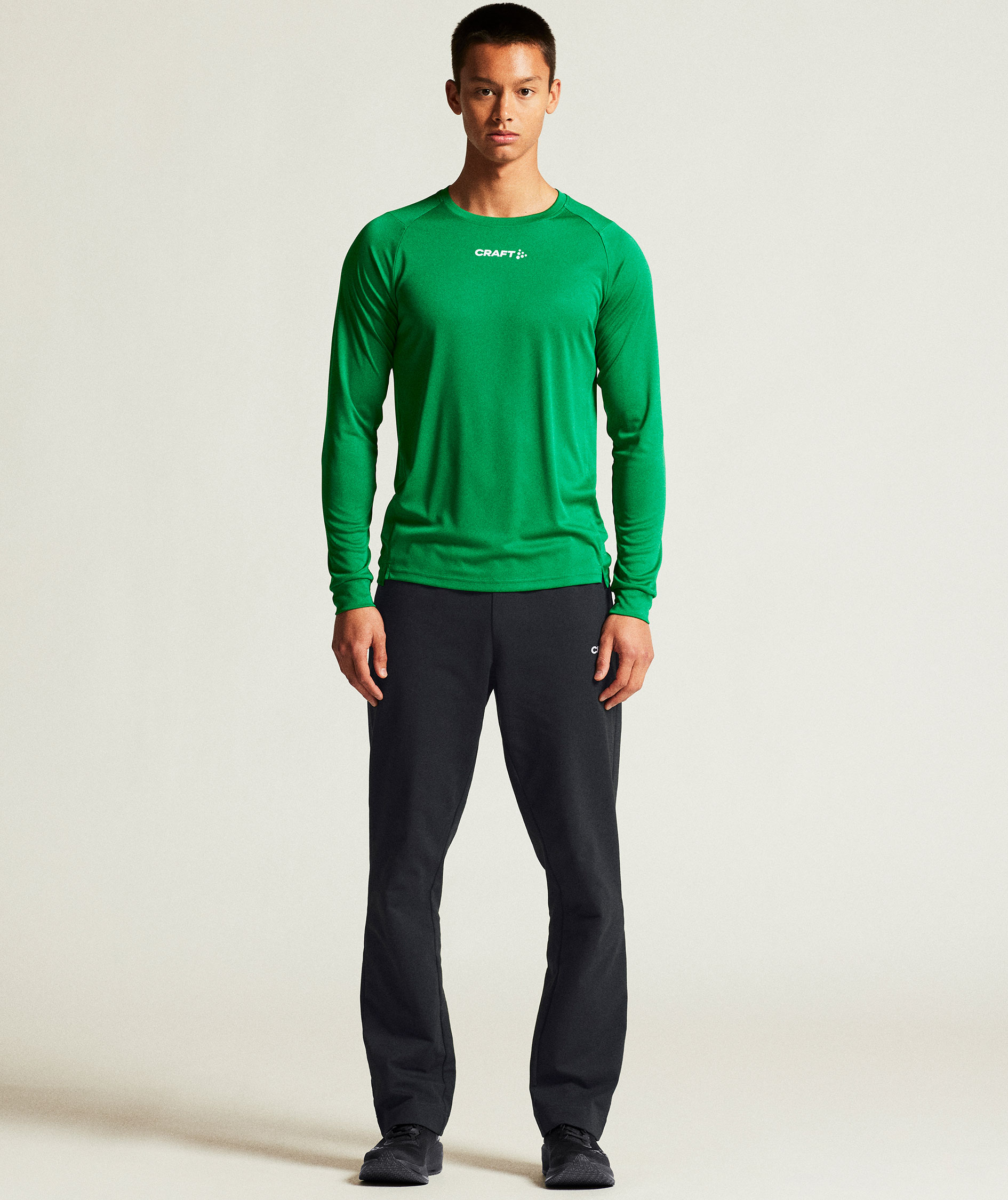 Craft Rush 2.0 l&aring;ng&auml;rmad T-shirt, Team green, large image number 6