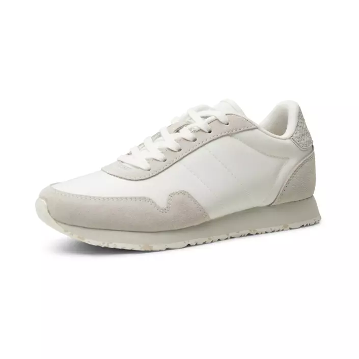 Woden Nora III Leather women's sneakers, White, large image number 3