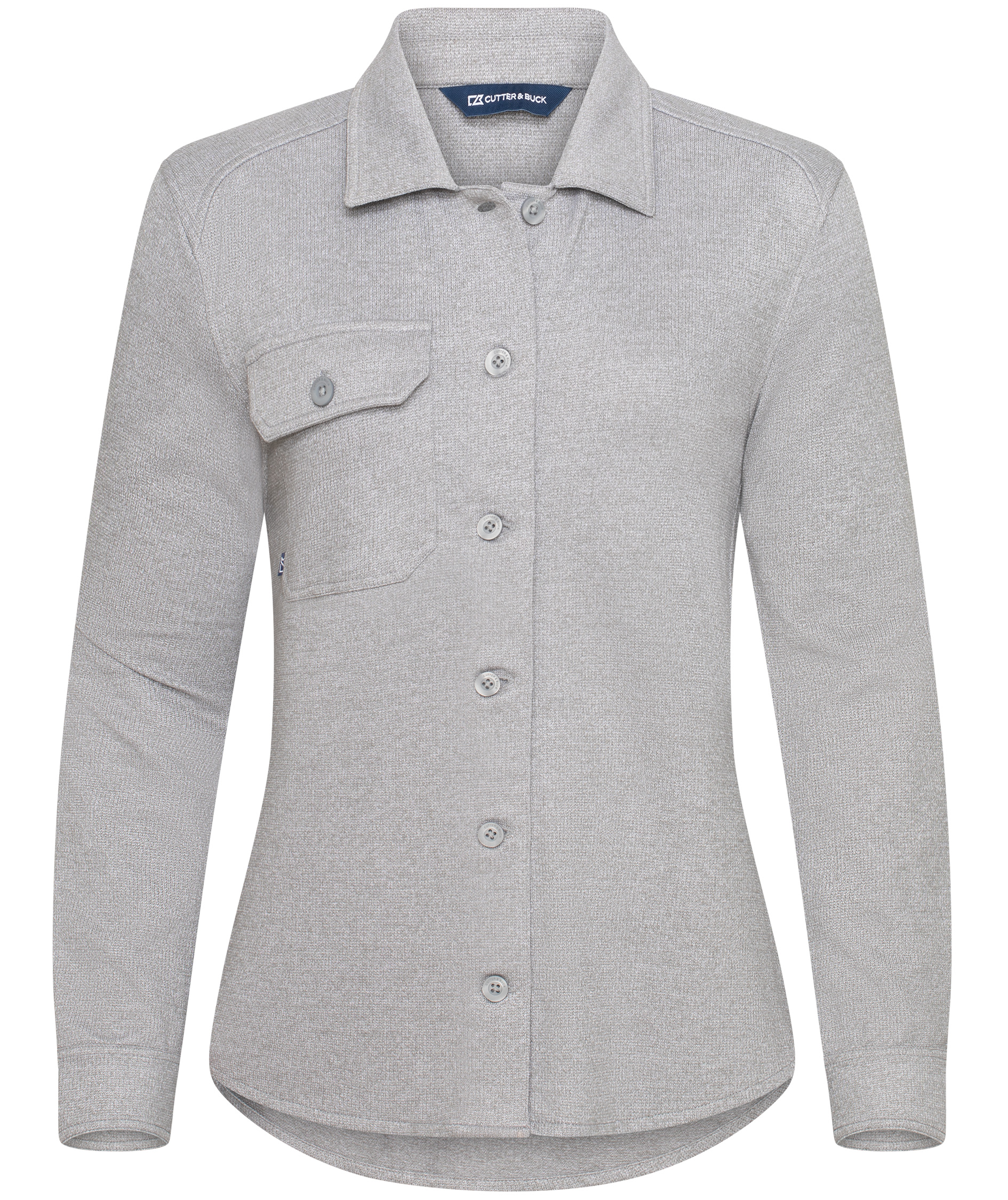 Cutter & Buck Advantage Leisure women's shirt, Grey melange