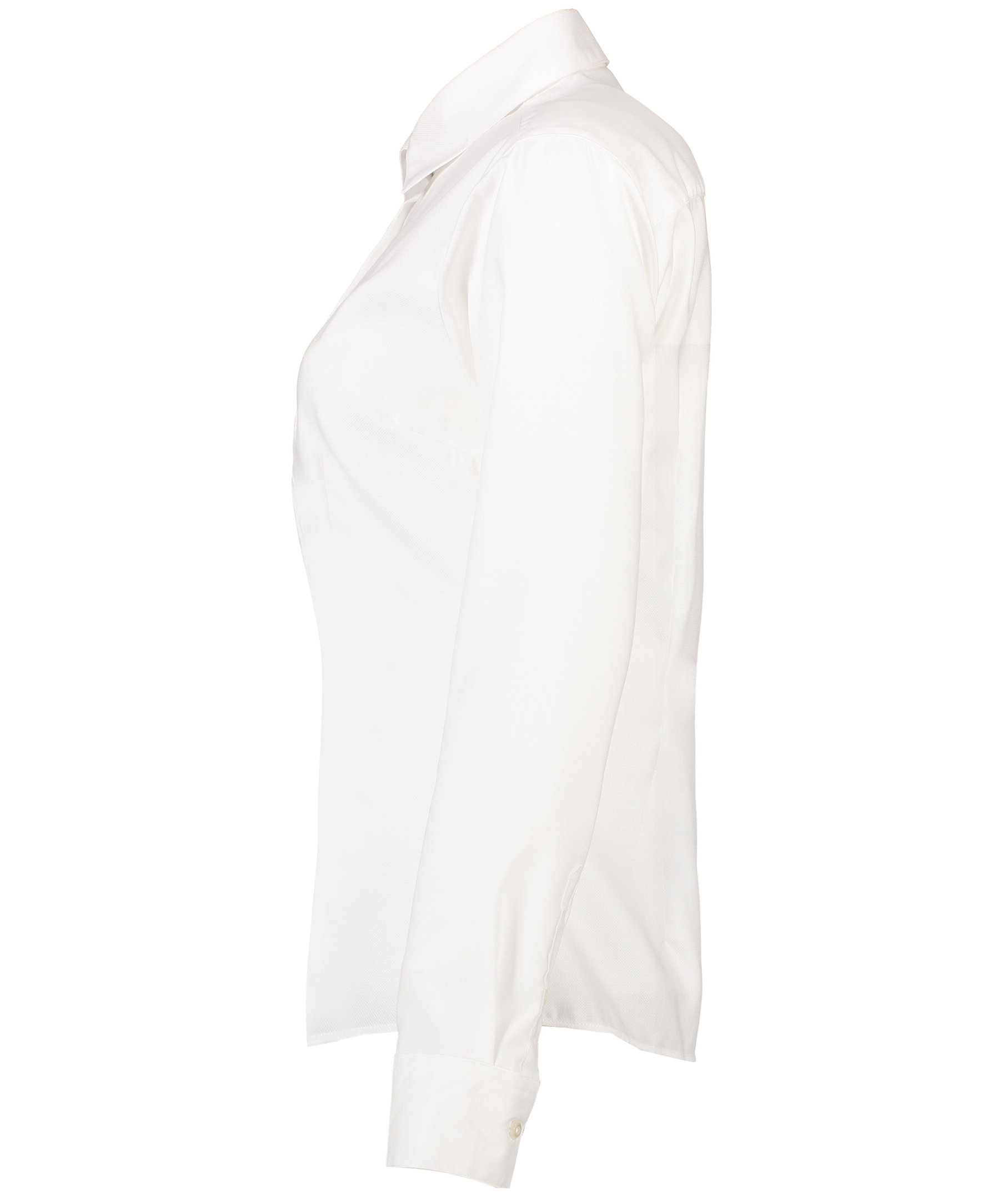 Seven Seas Dobby Royal Oxford modern fit dameskjorte, Hvid, large image number 3