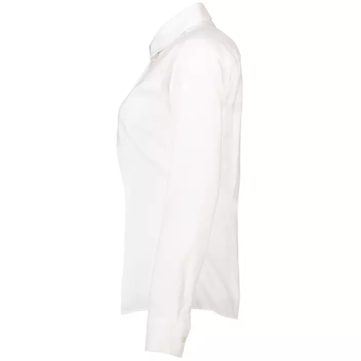 Seven Seas Dobby Royal Oxford modern fit dameskjorte, Hvit, large image number 3