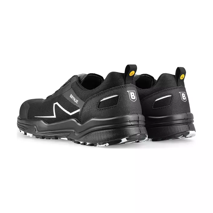 Brynje Shadow safety shoes S1PL, Black, large image number 4