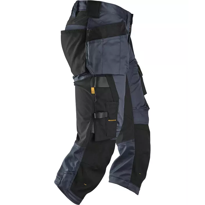 Snickers AllroundWork craftsman knee pants 6142, Navy/black, large image number 2
