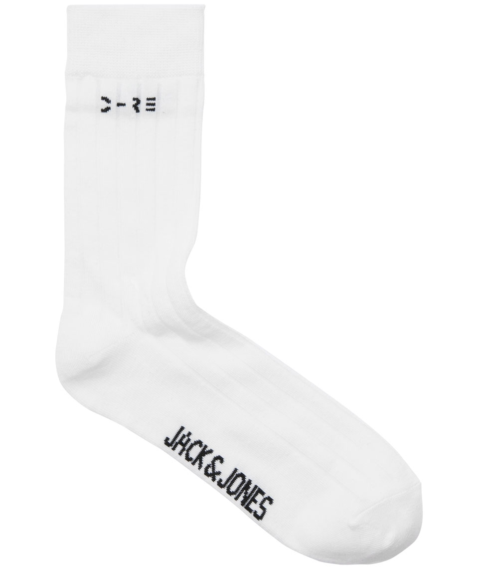 Jack & Jones JACCORE 3-pack socks, Marshmallow
