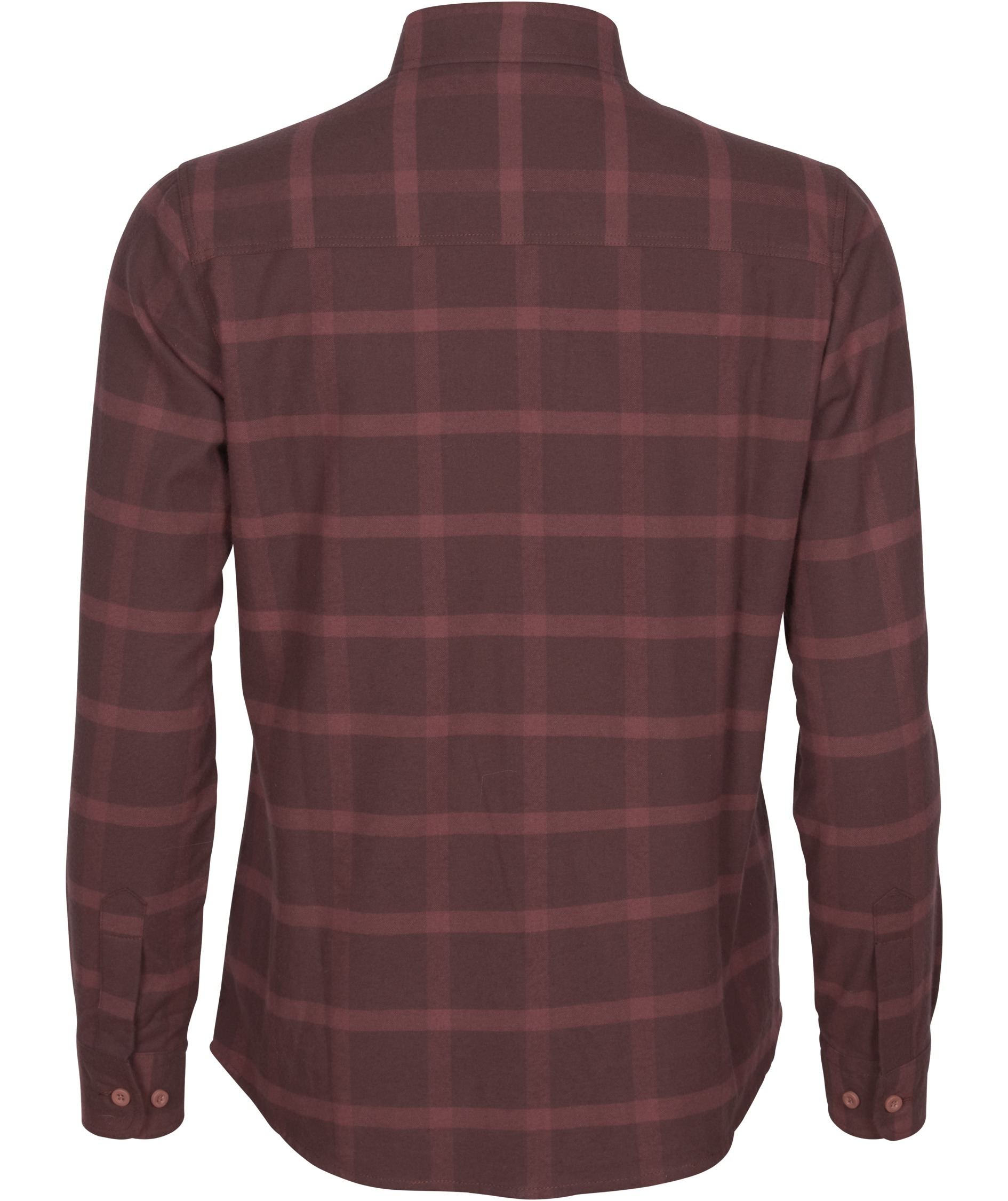 Pinewood V&auml;rnamo dame flannelskjorte, Earth Plum