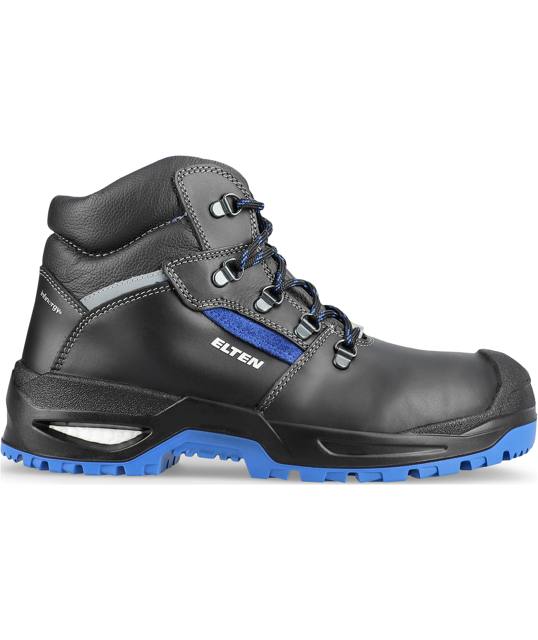 Elten Leonardo XXSG Mid Sicherheitsstiefeletten S3, Schwarz