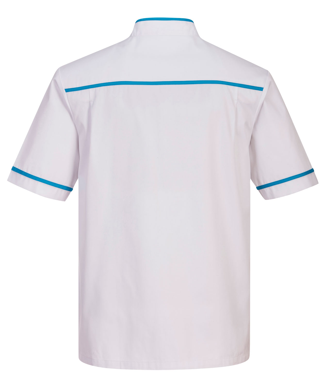 Portwest C821 tunika, Vit/Aqua