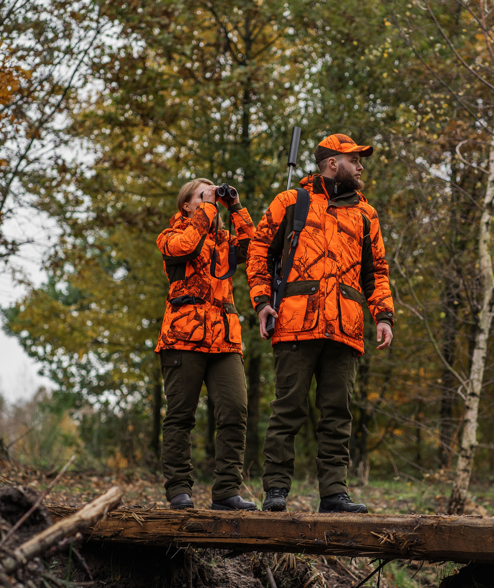 Deerhunter Eagle women's winter trousers, Tarmac green, large image number 6