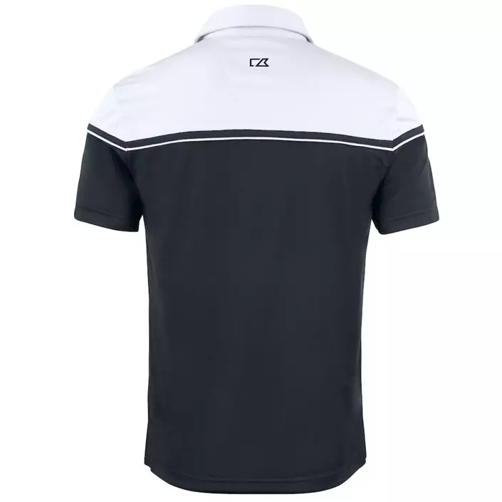 Cutter & Buck Seabeck polo shirt, Black/White, large image number 1