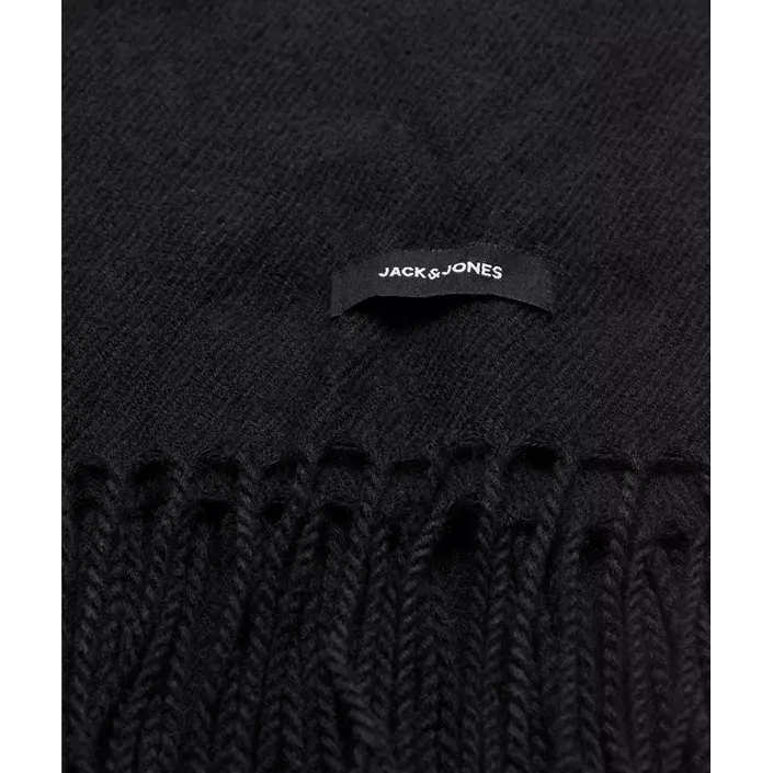 Jack & Jones JACSOLID scarf, Black, Black, large image number 1