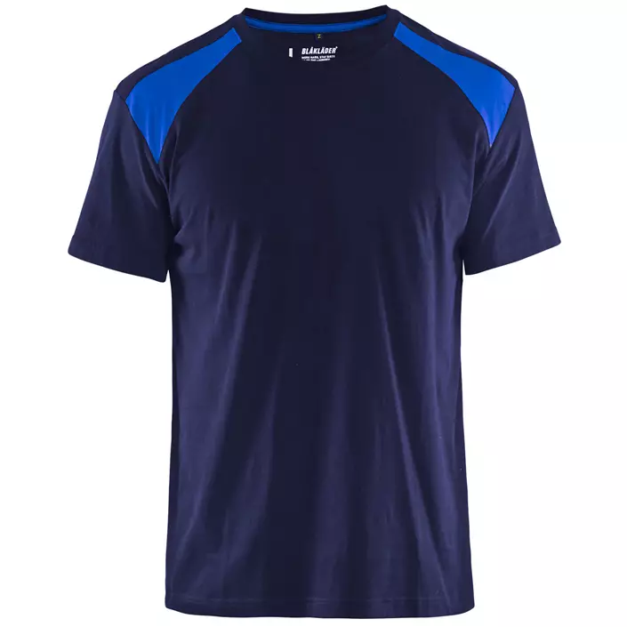 Blåkläder Unite T-shirt, Marine Blue/Cobalt Blue, large image number 0