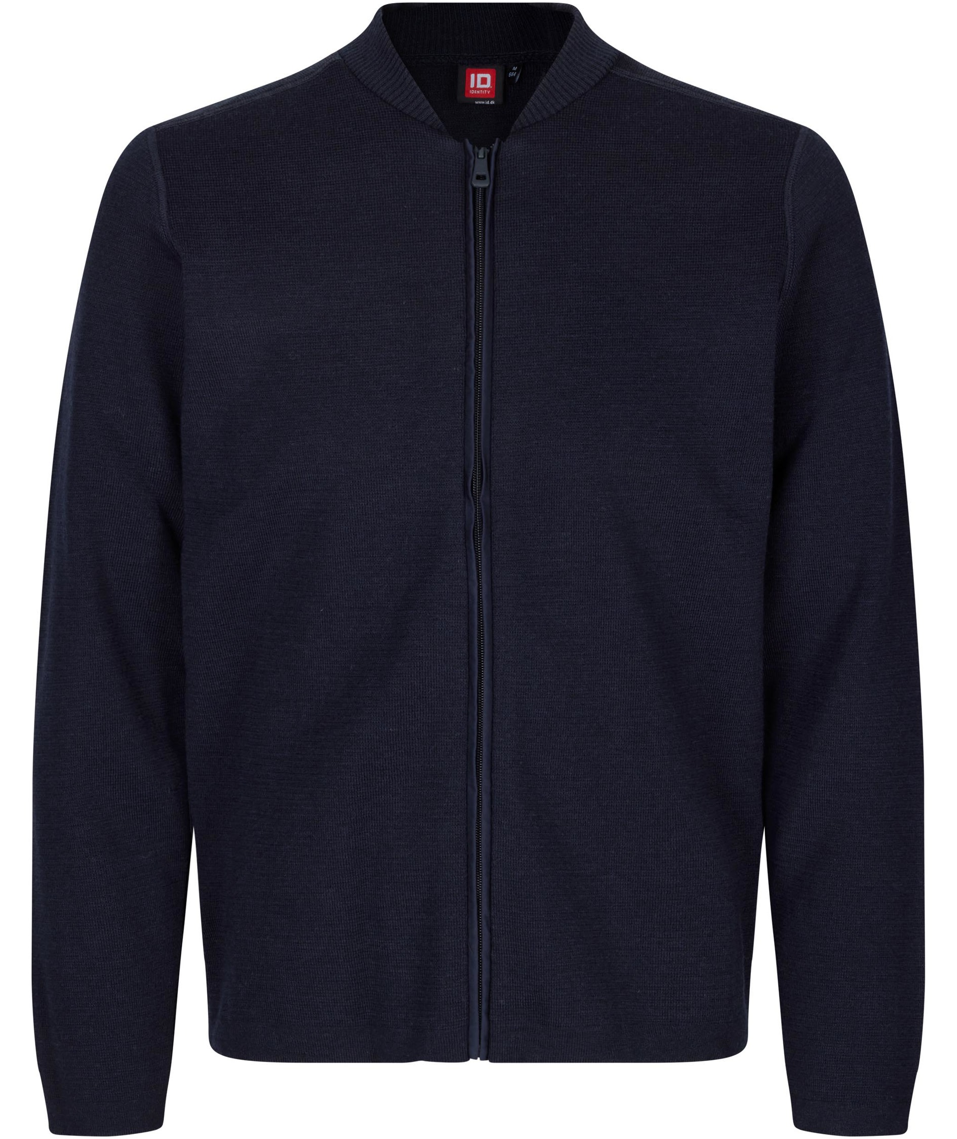 ID knitted cardigan, Marine Blue