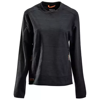 Kramp Active women's sweatshirt, Charcoal