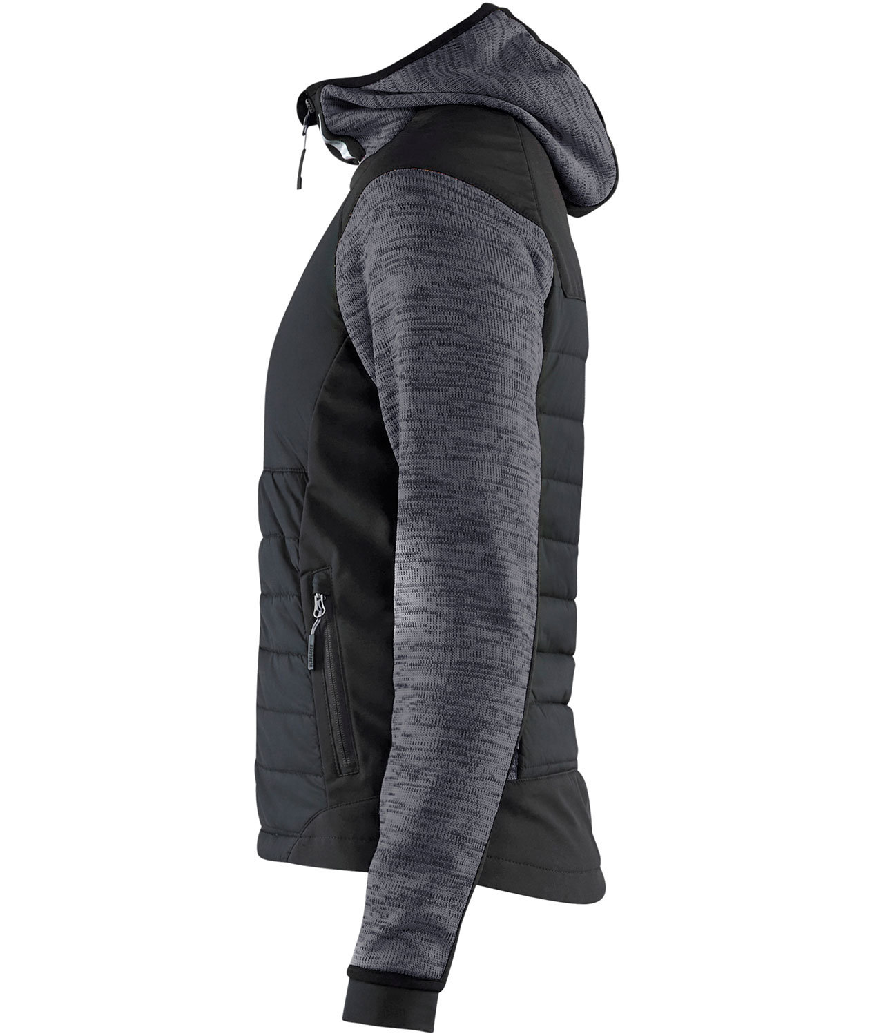 Bl&aring;kl&auml;der women's hybrid jacket, Dark Grey/Black, large image number 2