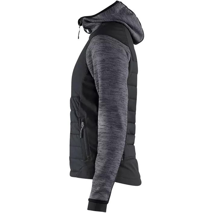 Blåkläder women's hybrid jacket, Dark Grey/Black, large image number 2