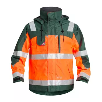 Engel shell jacket, Hi-vis Orange/Green