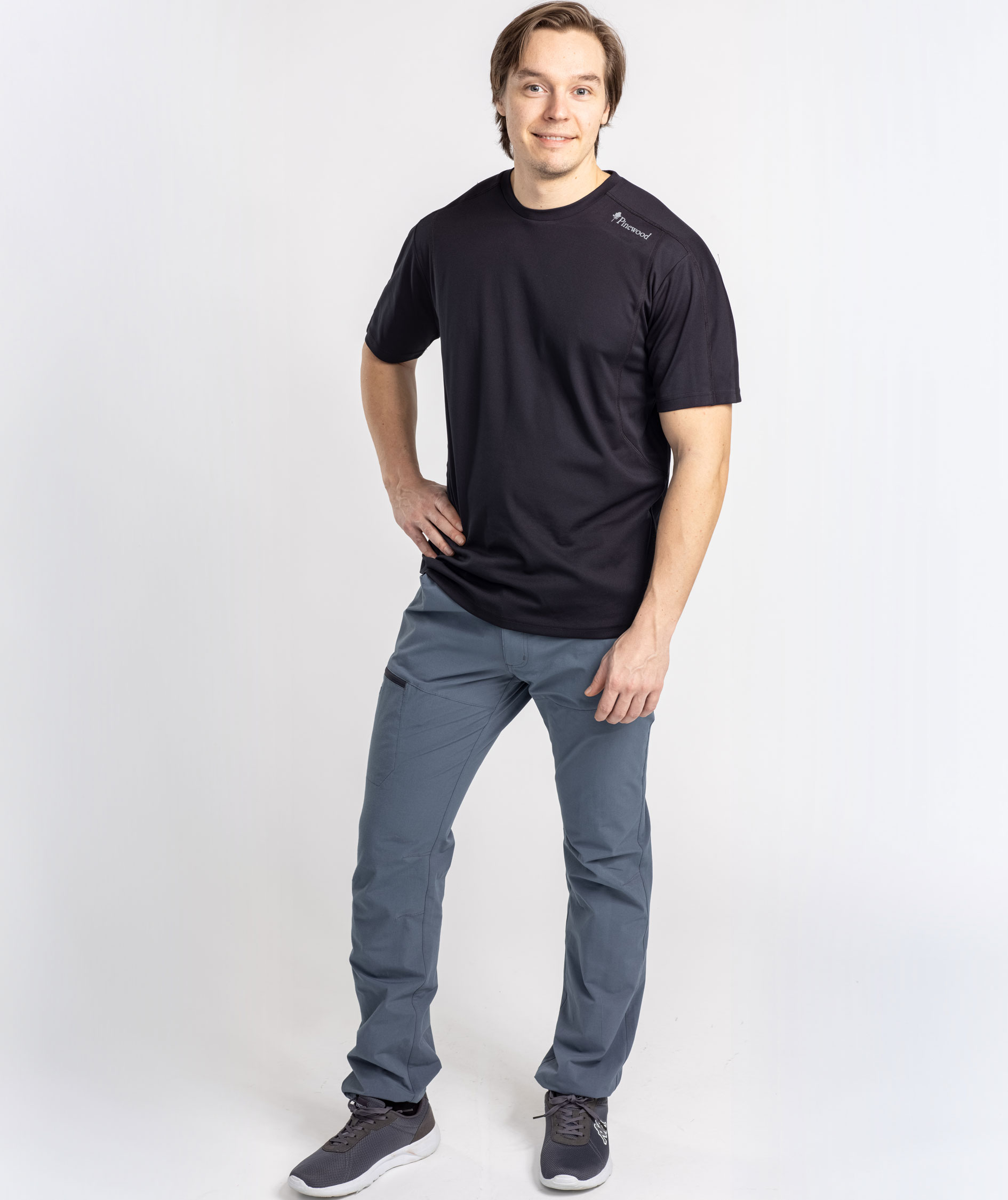 Pinewood Finnveden Function T-shirt, Sort