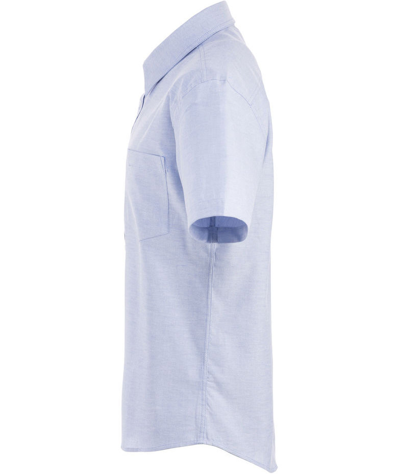 Clique Cambridge kort&auml;rmad skjorta, Bl&aring;, large image number 3