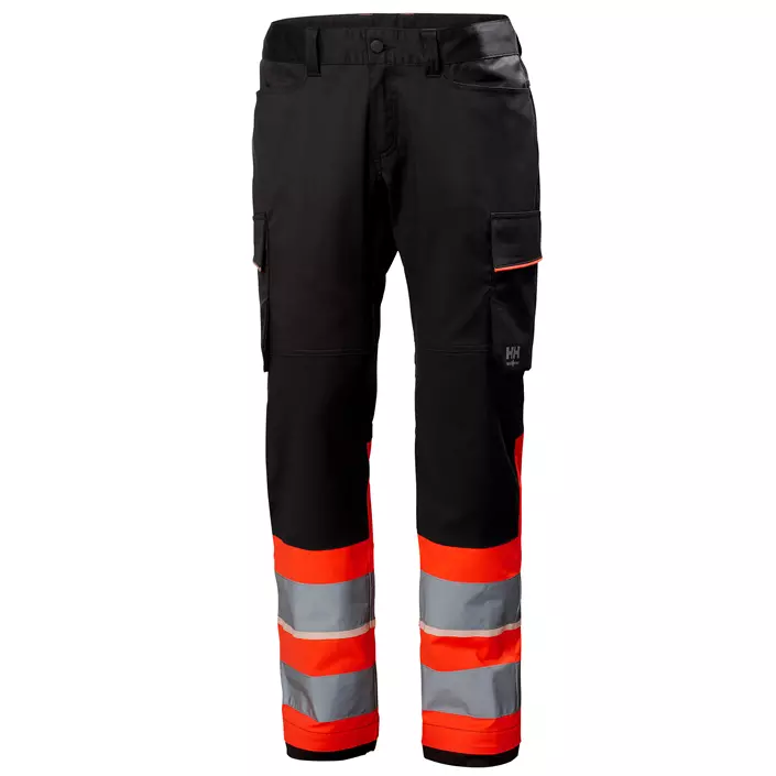 Helly Hansen UC-ME cargo trousers, Hi-Vis Red/Ebony, large image number 0