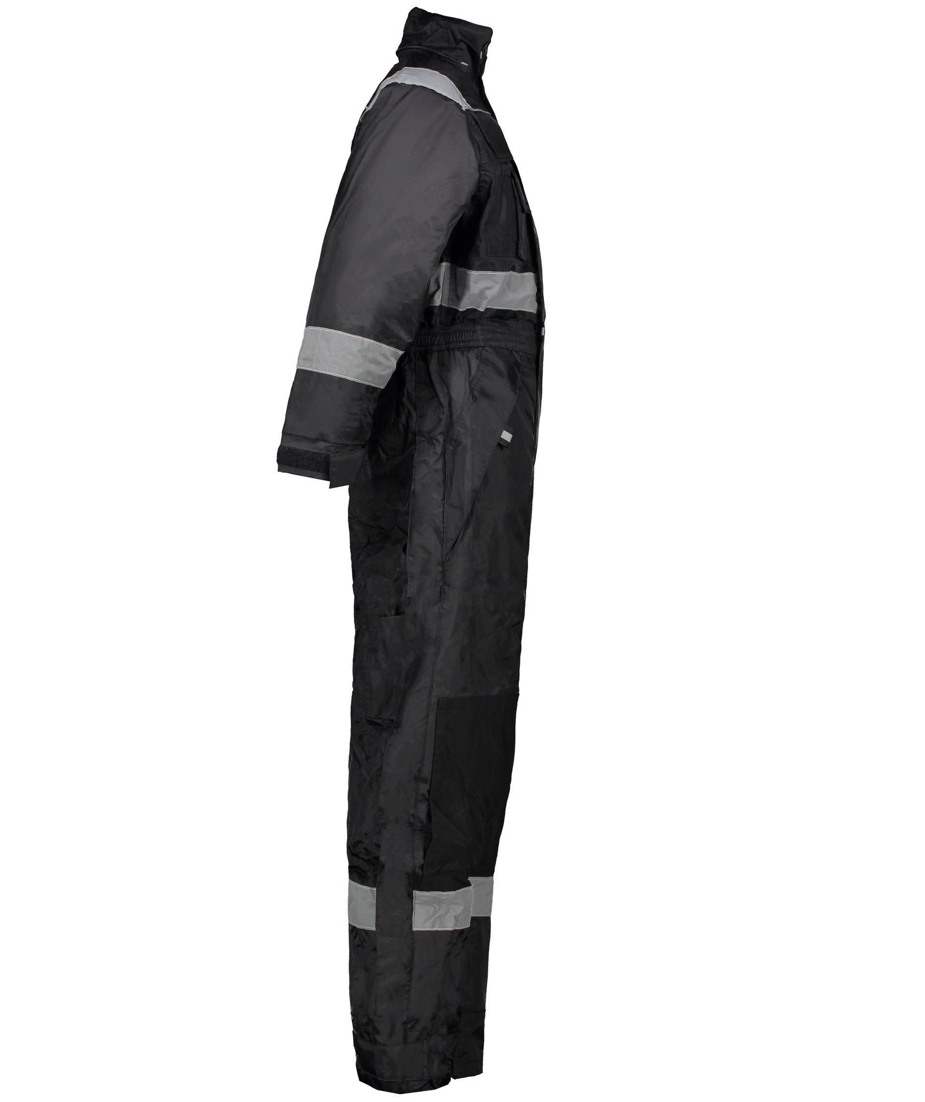 Ocean thermal coveralls for kids, Black, large image number 4
