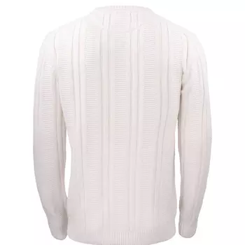 Cutter & Buck Elliot Bay strikk sweater, Offwhite