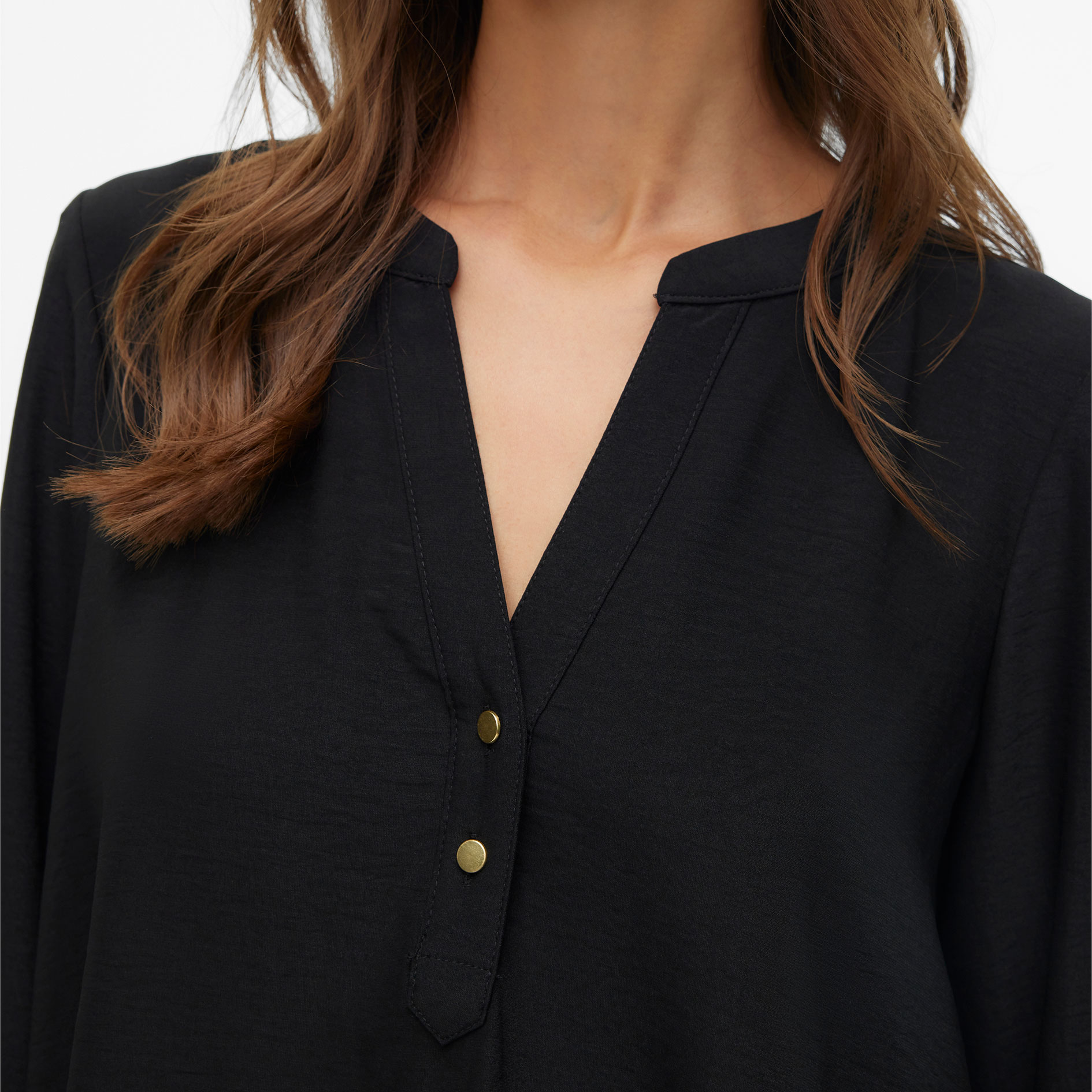 Vero Moda VMANI women's blouse, Black, large image number 3