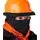 Ergodyne 6815 Helmet hood - full face, Black, Black, swatch