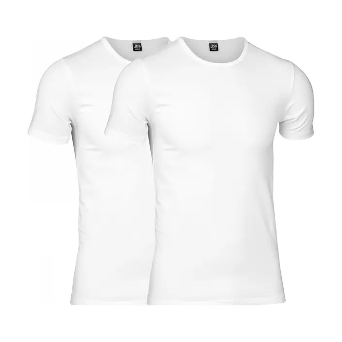 JBS 2-pack kortärmad undertröja, Vit, large image number 0