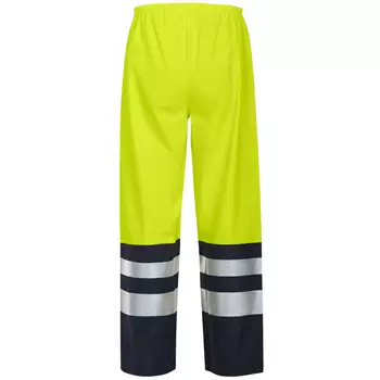 ProJob rain trousers 6504, Hi-vis Yellow/Black