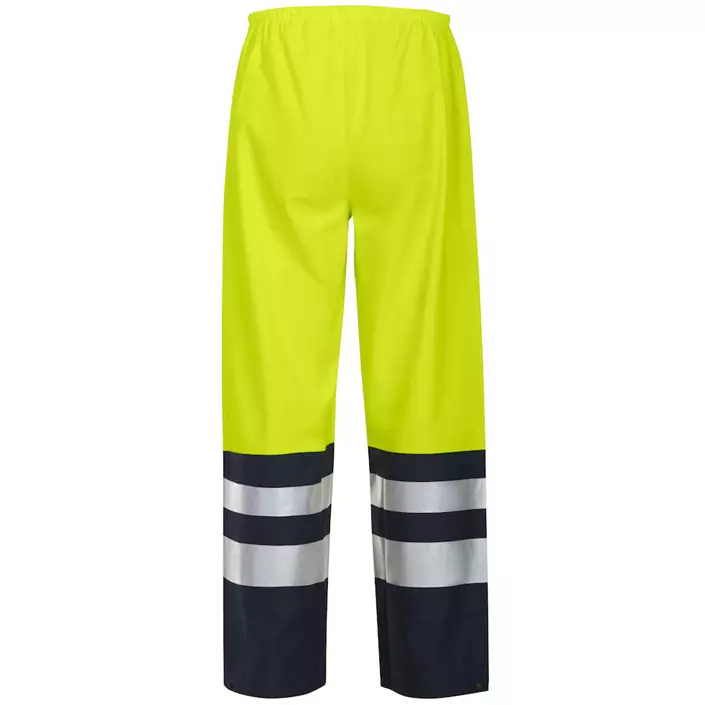 ProJob rain trousers 6504, Hi-vis Yellow/Black, large image number 1