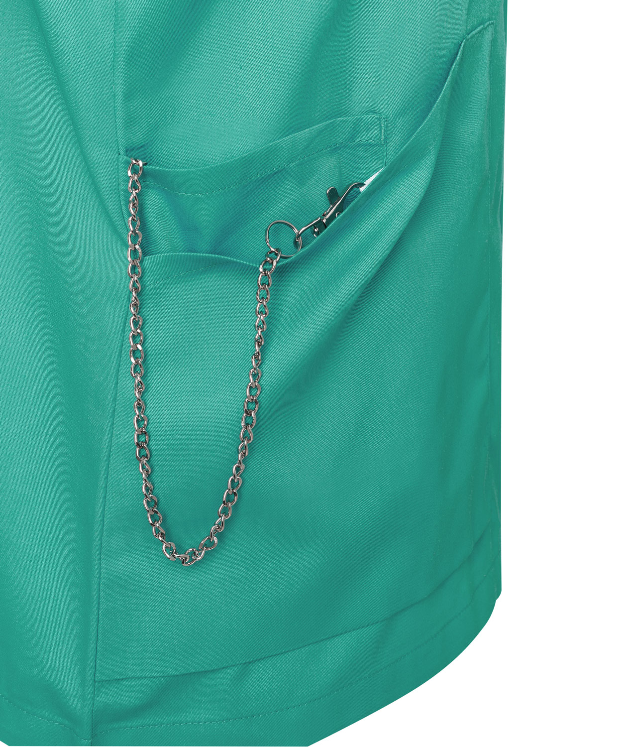 Karlowsky Essential kurz&auml;rmeliger Damen-Tunika, Smaragdgr&uuml;n, large image number 3