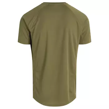 Zebdia sports T-shirt, Armygrøn