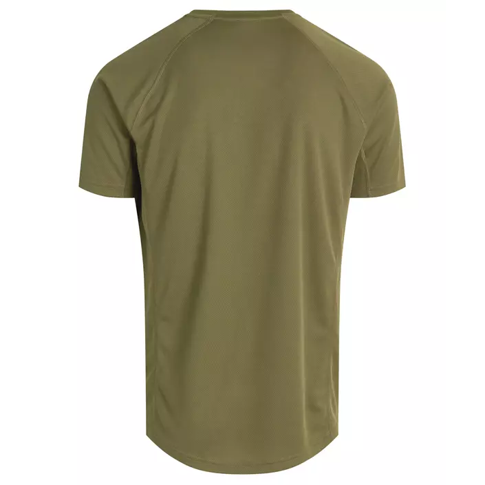 Zebdia sports T-shirt, Armygrøn, large image number 1