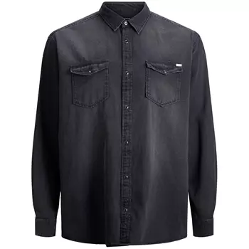Jack & Jones JJESHERIDAN Plus Size shirt, Black Denim