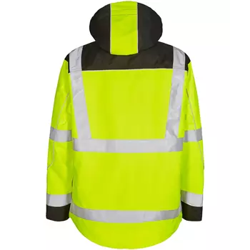 Engel Safety shell jacket, Hi-vis Yellow/Black