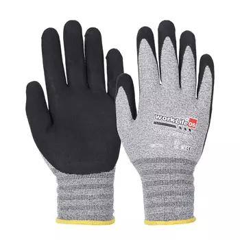 OS Worklife natural grip gloves, Grey/Black