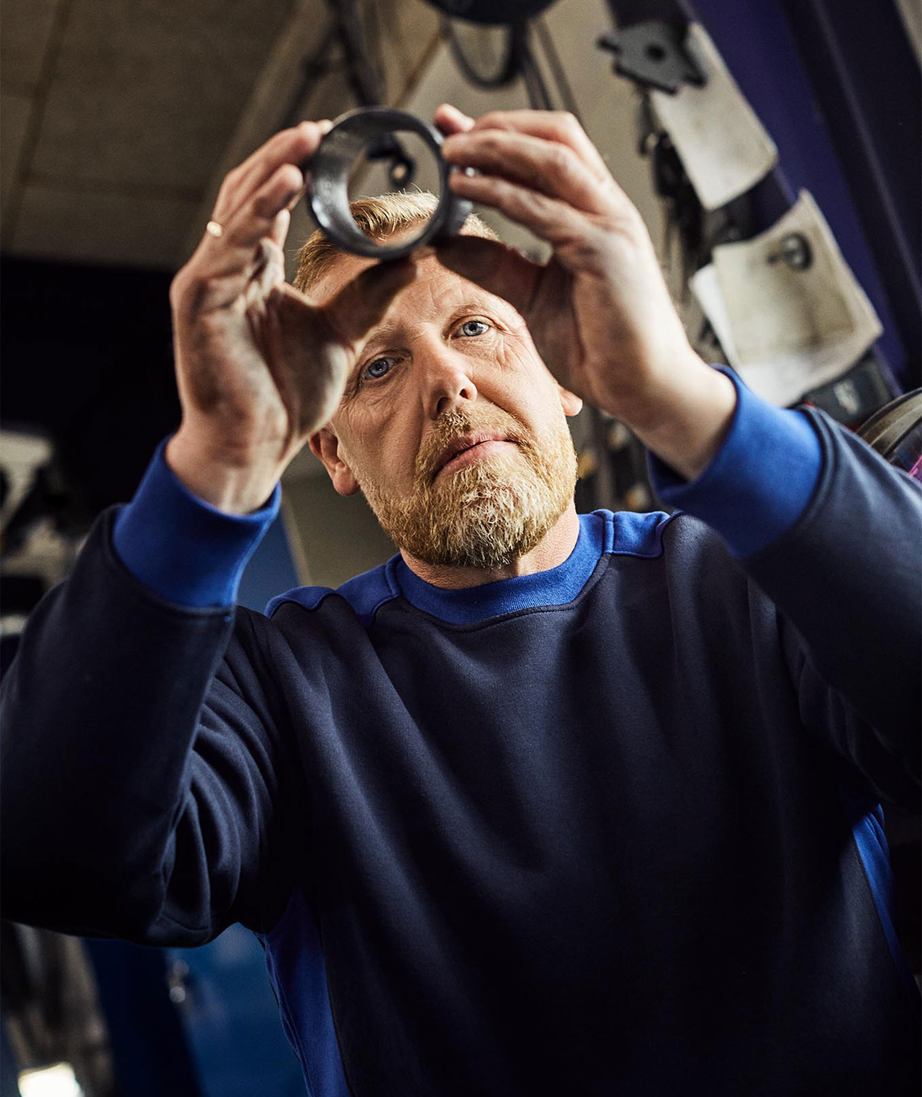 ID Pro Wear sweatshirt, Marinbl&aring;, large image number 5