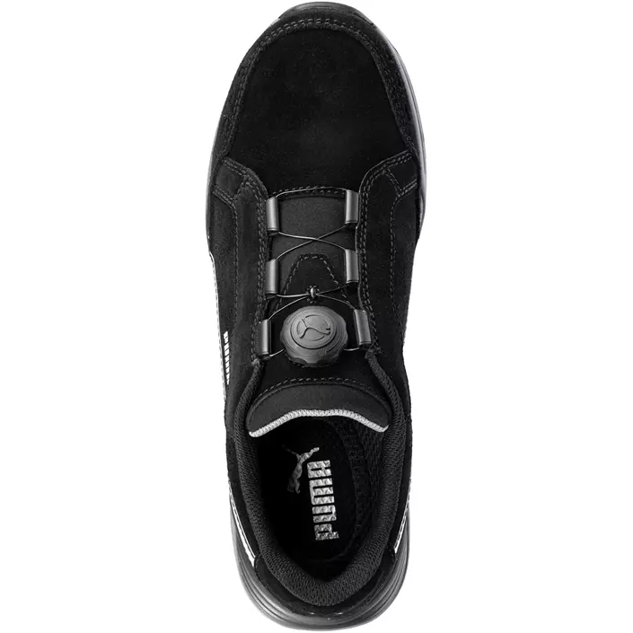 Puma Airtwist Black Low Disc safety shoes S3, Black/White, large image number 3