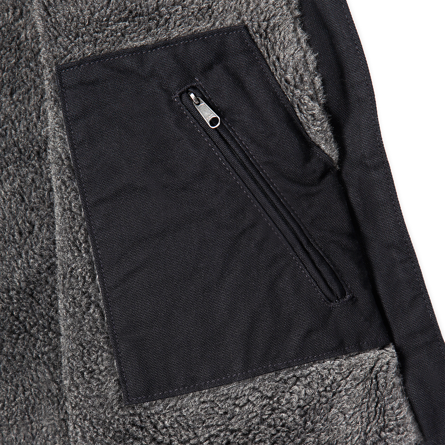 Carhartt Sherpa Mock dame vest, Black, large image number 4