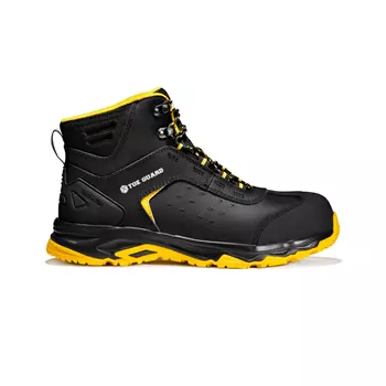 Toe Guard Wild Mid safety boots S3, Black/Yellow