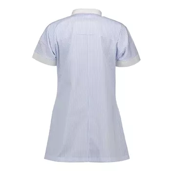 Borch Textile 0826 210 gsm women's dress, White/light blue